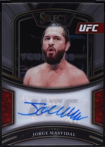 Jorge Masvidal 2021 select ufc auto autograph #44/99 | eBay