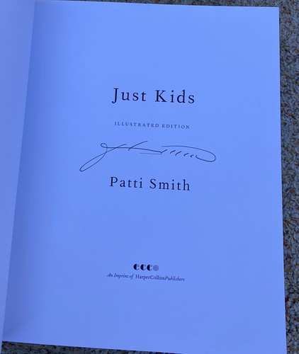 Patti Smith Signed Book Just Kids hardcover | eBay