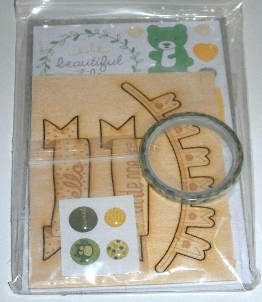 NEW Stampin' Up HELLO BABY BOY Project Life CARD KIT & ACCESSORY PACK