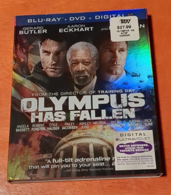 Olympus Has Fallen Blu-ray Gerard Butler  Aaron Eckhart  Morgan Freeman