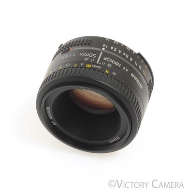 Nikon AF Nikkor 50mm F1.8 AF-D Autofocus Prime Lens -Clean-