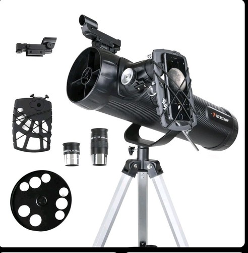 Celestron 114AZ-SR Smartphone Ready Reflector Telescope