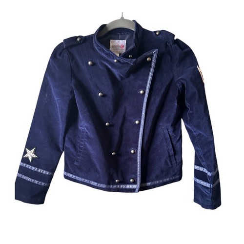 CELINE★素敵！Navy Velvet Military Jacket NWT CELINE Navy Velvet Military Jacket Size S | eBay