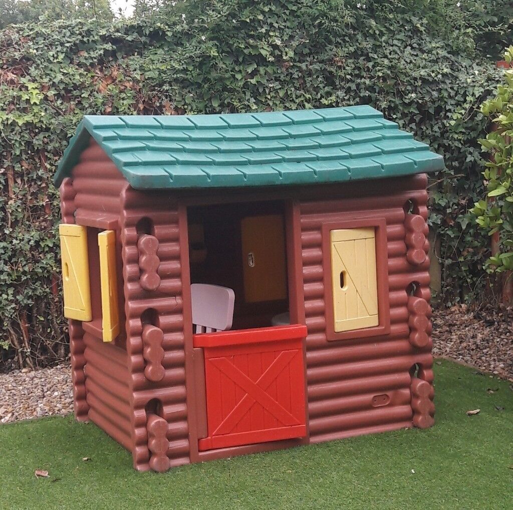 SOLD Little Tikes Log Cabin Playhouse in Paisley 