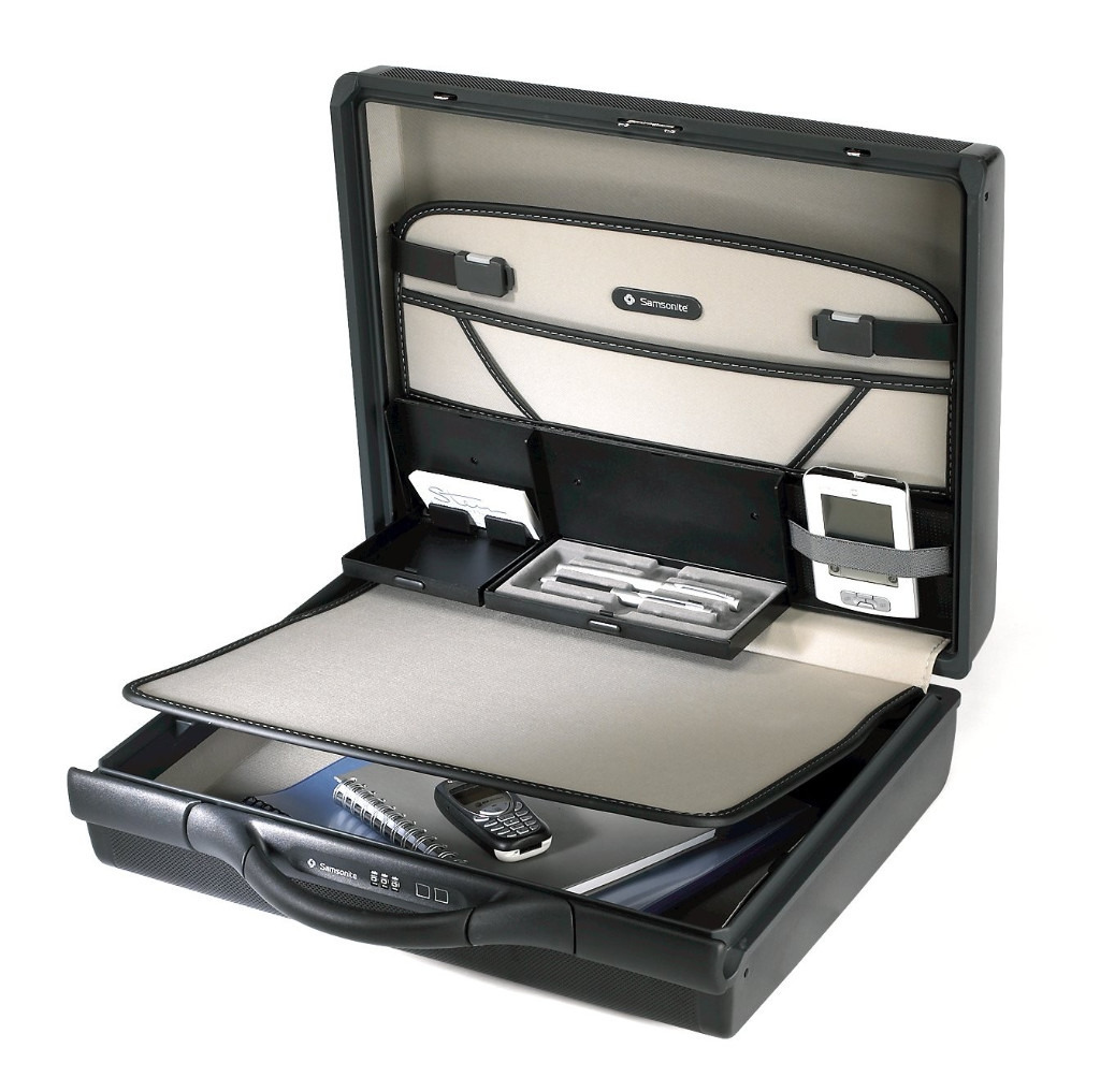 Samsonite focus inspector ABS attache case hardshell briefcase,costs