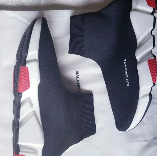 GT Batch Balenciaga Speed Trainer White Chanz Sneakers