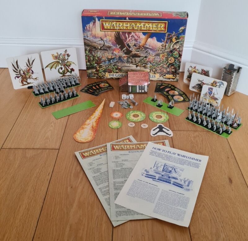 Warhammer The Game Of Fantasy Battles 1992 - Not Complete War Hammer High Elves