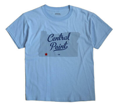 Central Point Oregon OR T-Shirt MAP