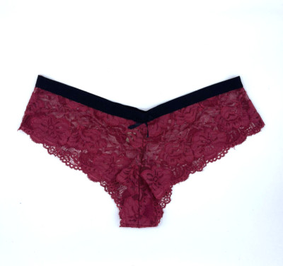 Honeydew Intimates Women Lace Thong Panty Red Size L 3898