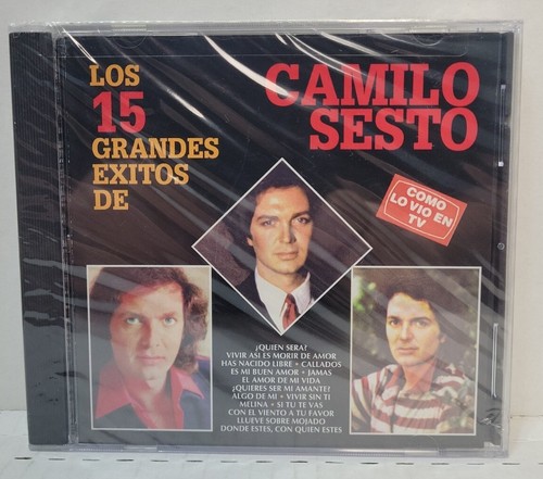 Camilo Sesto Los 15 Grandes Exitos (CD 743214850220) *NEW