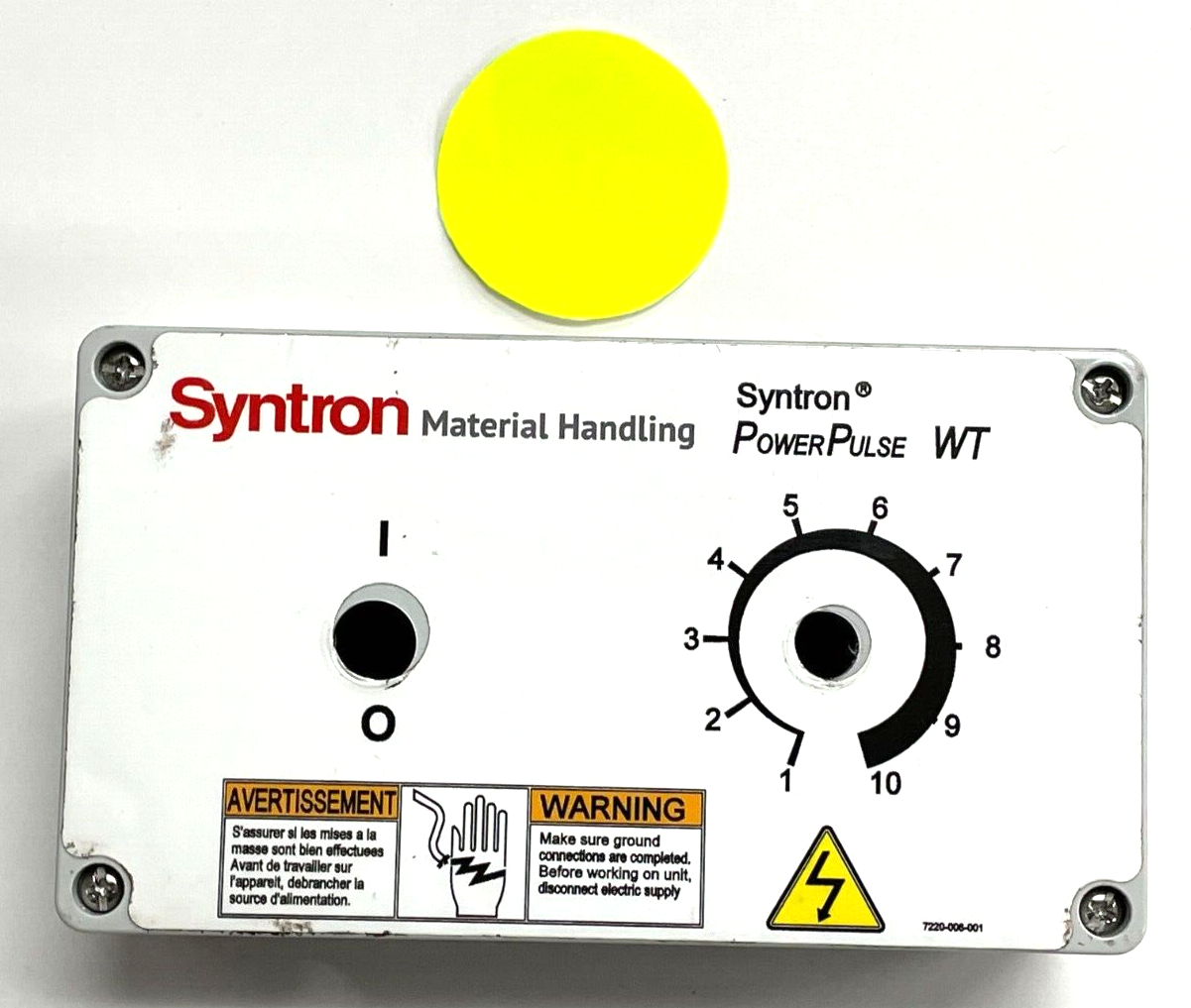 SYNTRON ELECTRONIC CONTROLLER POWERPULSE WT 115 VOLTS 50