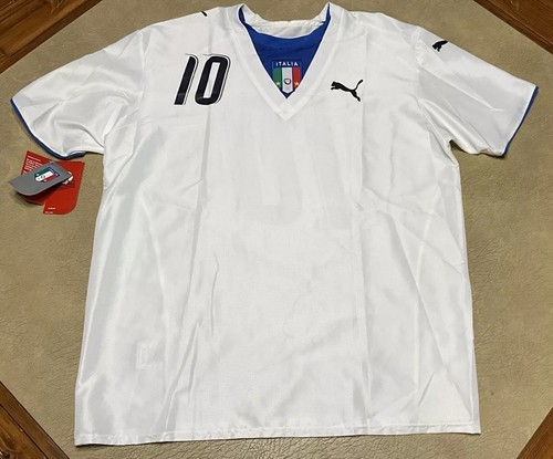 PUMA - 2006年W杯 イタリア代表 ユニフォーム No10 トッティ Italy 2006 World Cup Home Jersey, Totti #10 | eBay