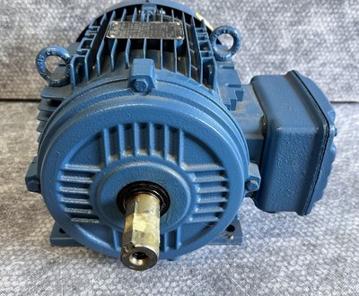 WEG 5.5HP Motor , 230/380/460V, 50/60 Hz 1445 to 1755 RPM, 3 Phase Severe Duty