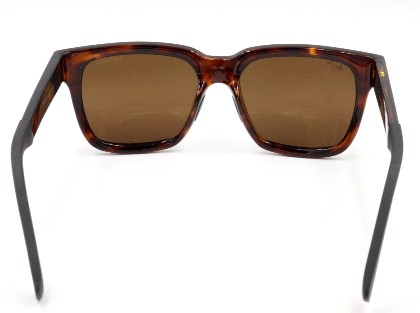 Pre-owned Maui Jim Mongoose Gloss Tortoise Classi Polarized Sunglasses H540-10utd $299 In Hclb Bronze