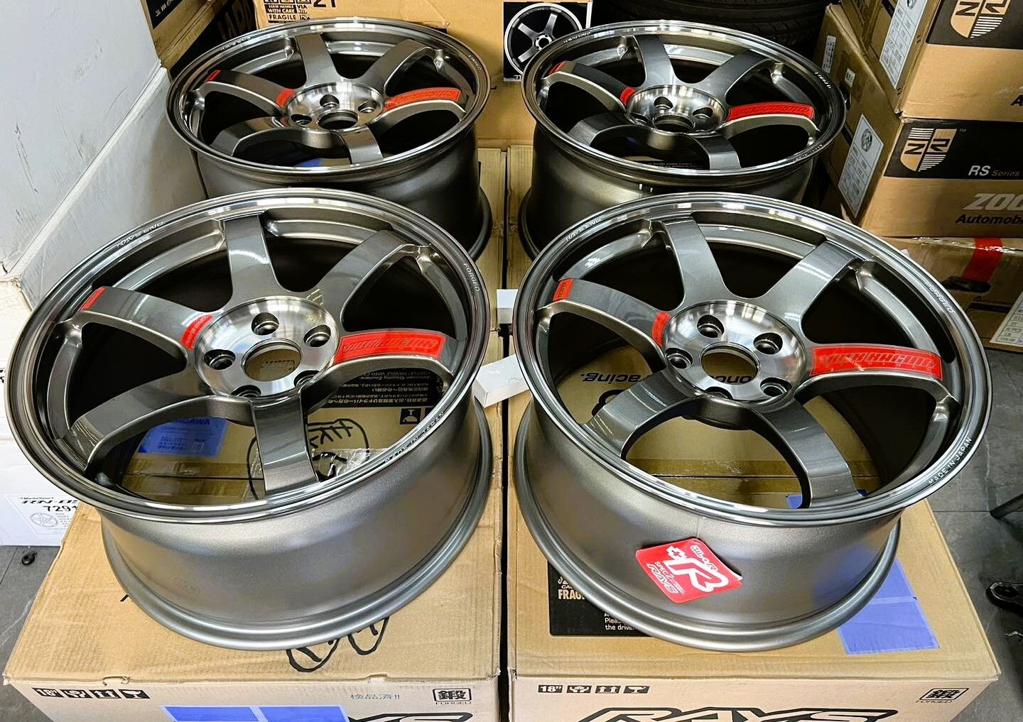 RAYS TE37 SAGA 18 × 8J +45 Evasive Motorsports: Volk Racing TE37 Saga SL Wheel (Face 3
