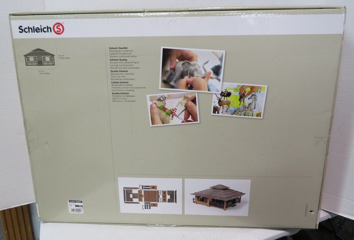 SCHLEICH ANIMAL NURSERY #42003 *NEW* IN FACTORY PLASTIC World of Nature AFRICA