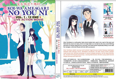 DVD Koi wa Ameagari no You Ni + Live Action Movie English Dubbed And All Region