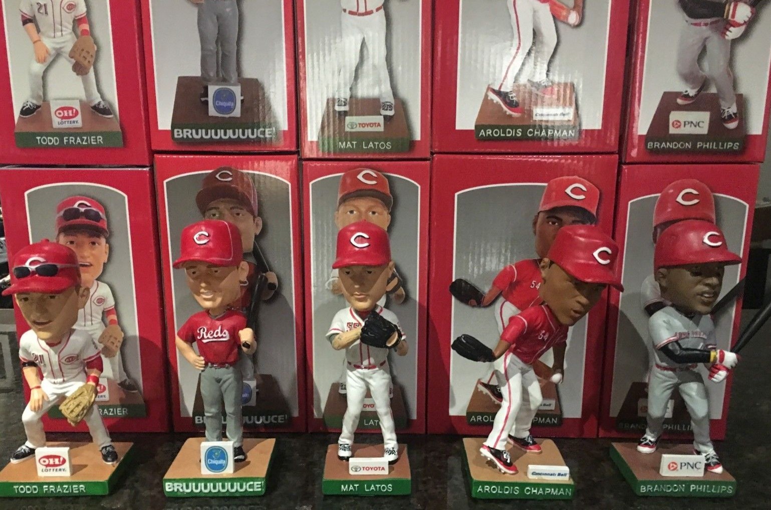 アロルディスチャップマン aroldis Chapman bobble head Aroldis Chapman Bobblehead - SGA Cincinnati Reds - 2013 | eBay