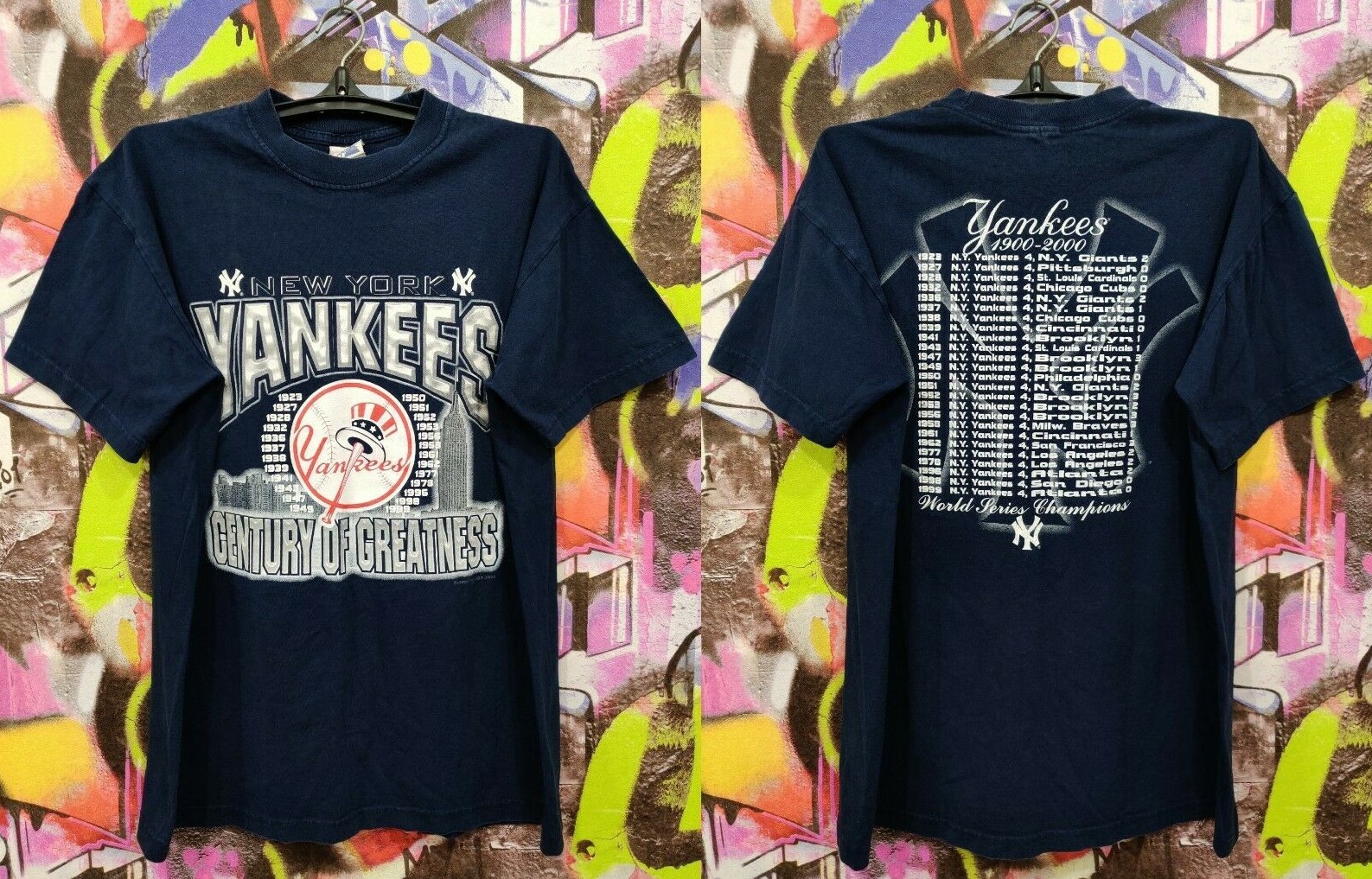 New York Yankees 100周年記念ユニホーム New York Yankees 100 Years Anniversary Baseball Jersey