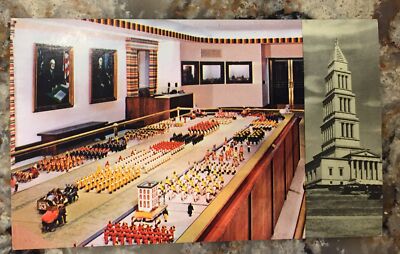 George Washington Masonic Memorial Building Alexandria Virginia Postcard VA