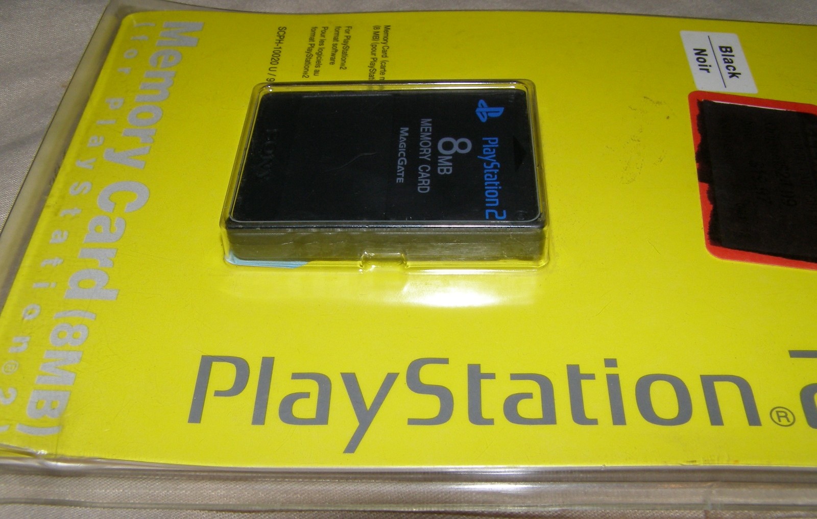 Sony Playstation 2 PS2 x4 8mb memory cards / one NIP + DVD player CD NIS