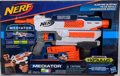 NERF E0016 N-strike Modulus Mediator Blaster Gun