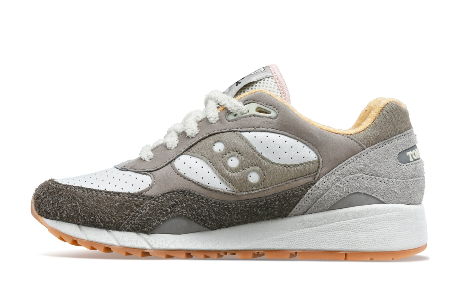 Pre-owned Saucony X Maybe Tomorrow Shadow 6000 Mens Kith (new Balance 990 Style) Size 10.5 In White