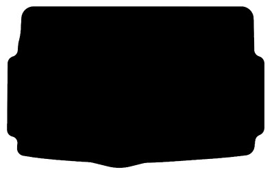 FITS HYUNDAI i20 BOOT 2020 & ONWARDS FULLY TAILORED BLACK CAR BOOT LINER MAT
