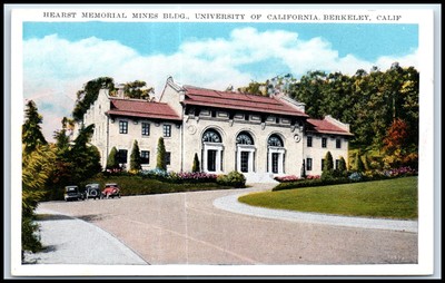 Postcard Hearst Memorial Mines Bldg, University Of Ca Berkeley CA T57
