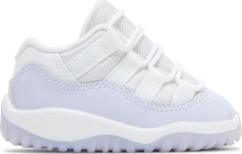 

[645107-101] Air Jordan Retro 11 Low (TD) Pure Violet для малышей, White/pure violet/white
