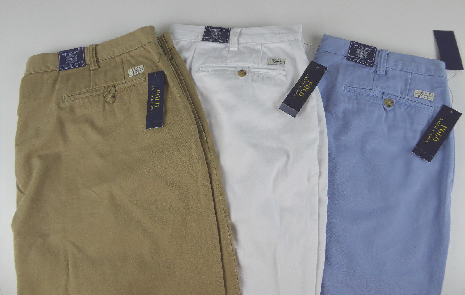 Polo Ralph Lauren Flat Front Cotton Bedford Chino Pants Polo Ralph Lauren Flat Front Cotton Bedford Chino Pants