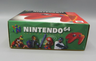 Official Nintendo 64 N64 Red Controller NIB NEW / Open Box
