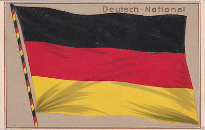 * FLAG - Deutsch National (Germany) - In Relief (H&Z G&Co) N.11684