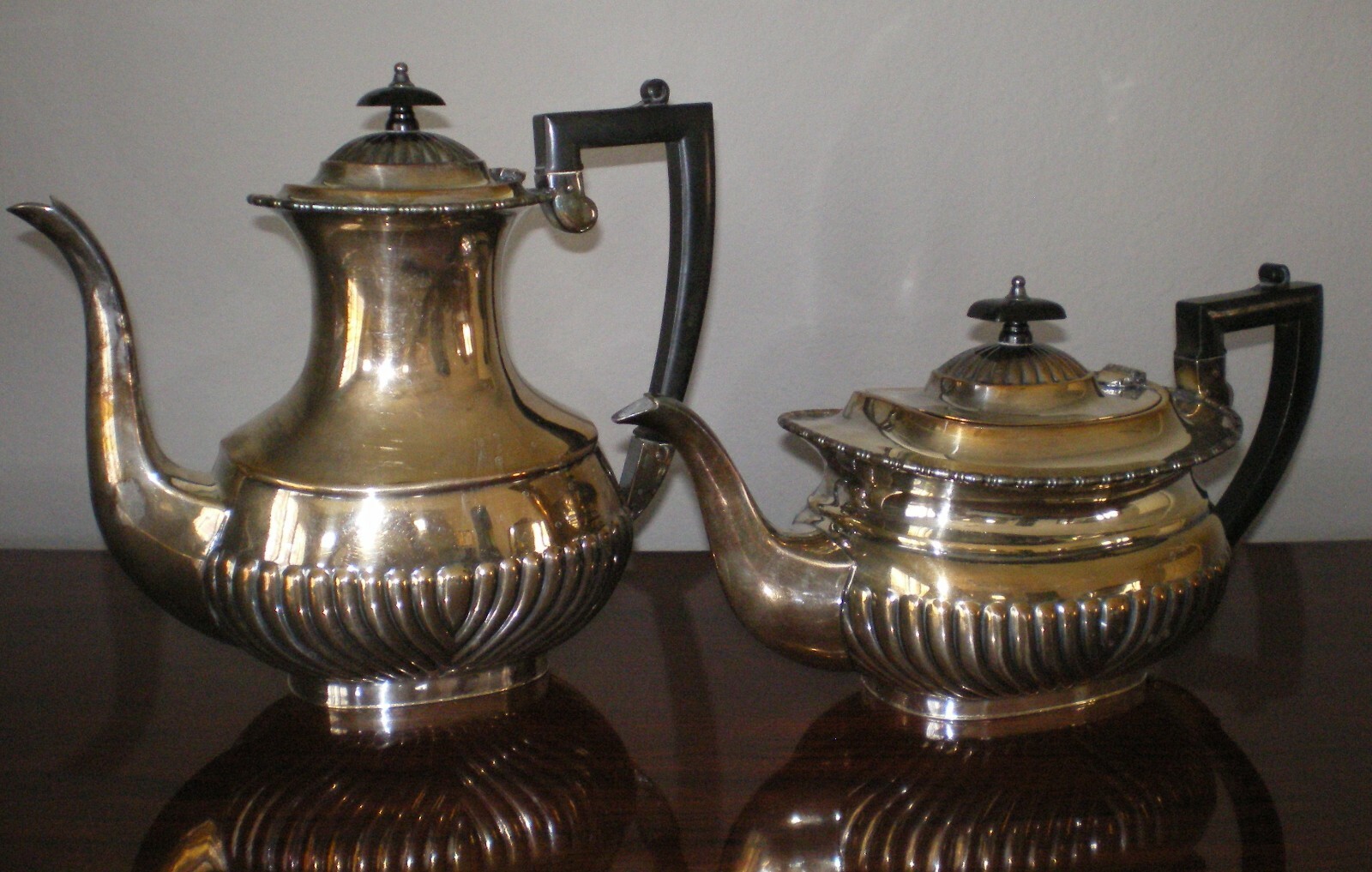 Vintage EPNS WA SHEFFIELD England 2pc SILVER Plated Coffee