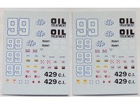 ho slot car decals