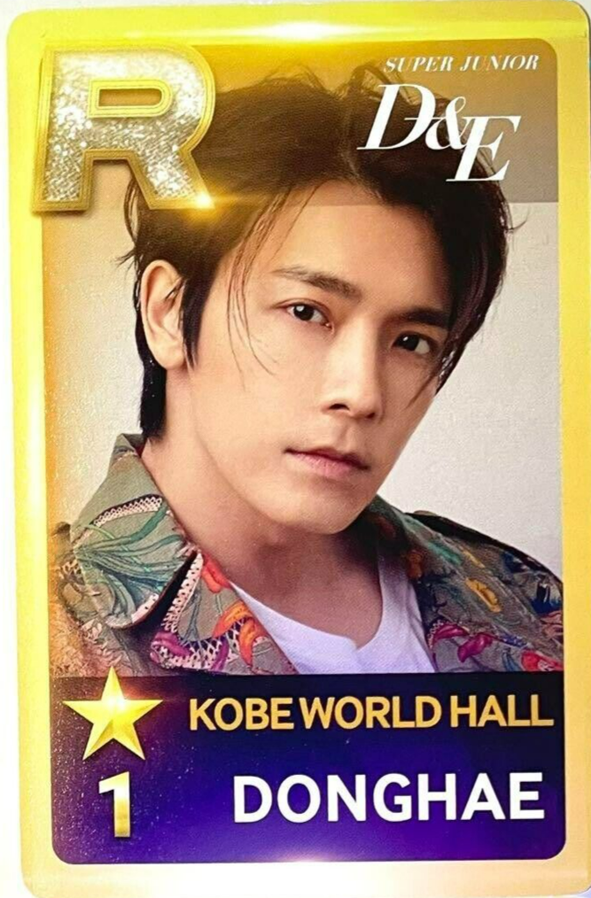 SUPERJUNIOR D&E Limited Edition　DONGHAE SUPER JUNIOR DONGHAE D&E JAPAN TOUR 2018 STYLE KOBE SMTOWN