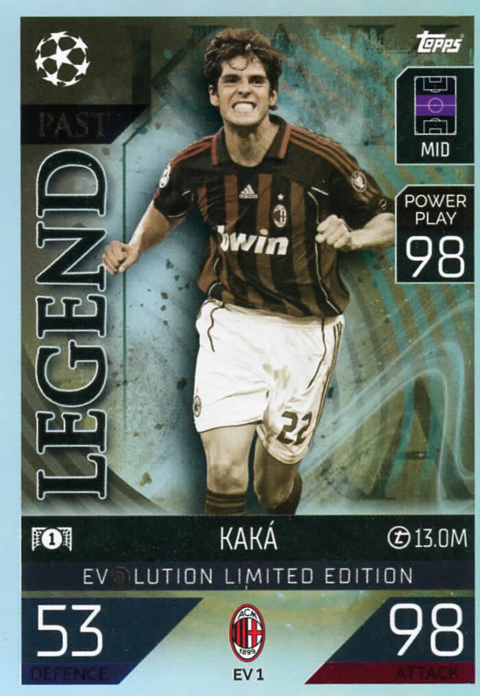 Topps UEFA KAKA カカ SP カード Variation card s-l400.jpg