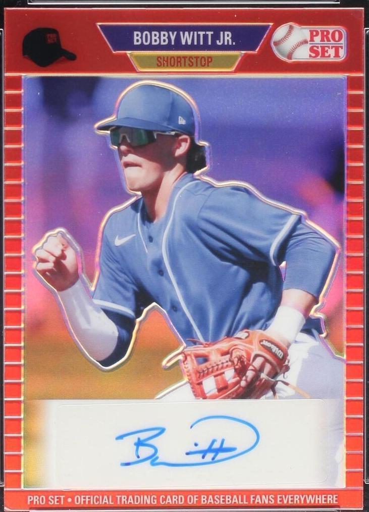 2021 Leaf Pro Set Metal - Bobby Witt Jr. #PA-BWJ