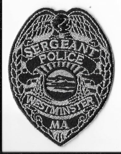 Westminster Police Department, Massachusetts Sergeant Breast Patch