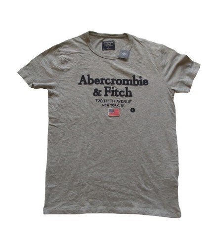 【Abercrombie & Fitch】 ヴィンテージ風ロゴ ロングTシャツ メンズ 長袖ヴィンテージ風ロゴTシャツ | メンズ セール