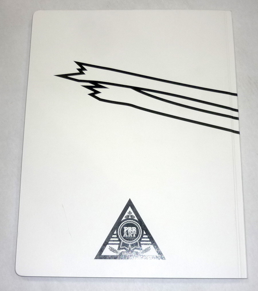 Pabst Blue Ribbon Beer PBR Limited Edition Drawing Sketch Book Notebook Skull