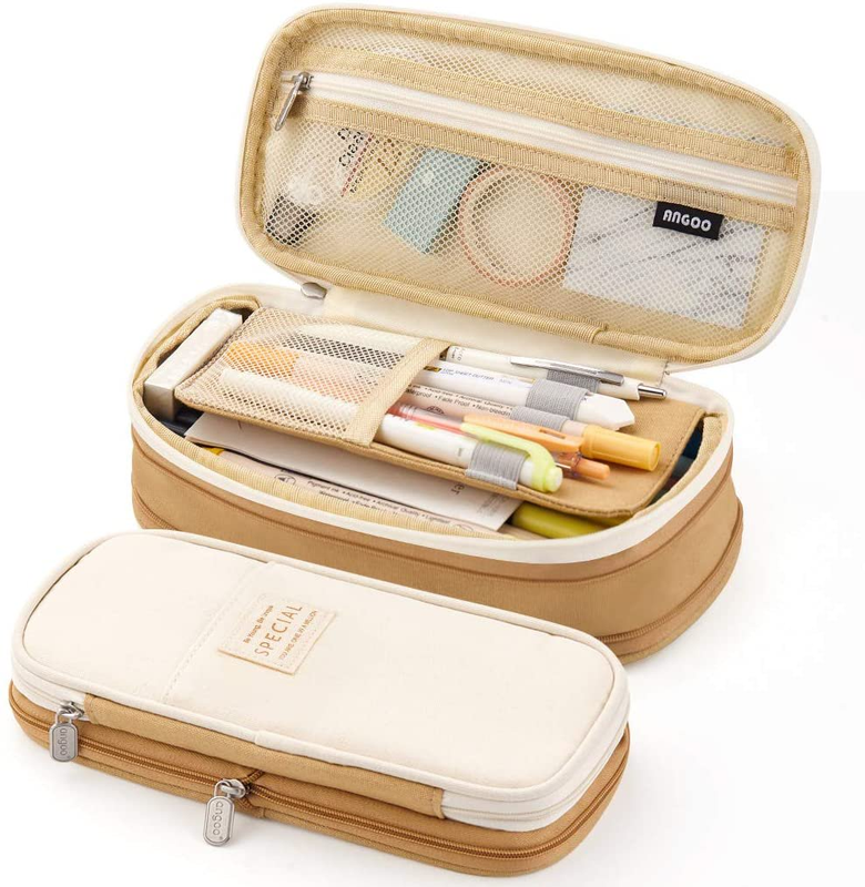 Big Capacity Pencil Pen Case, Pencil Pouch, Cute Pencil Bag for Girls Boys Offic