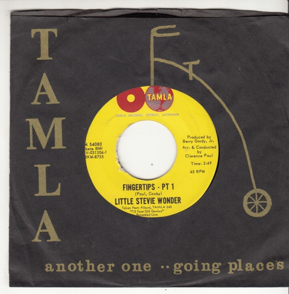 英7” Stevie Wonder Fingertips 45CBA1853 Oriole American /00080 Little Stevie Wonder – Fingertips – Vinyl (Bridgeport