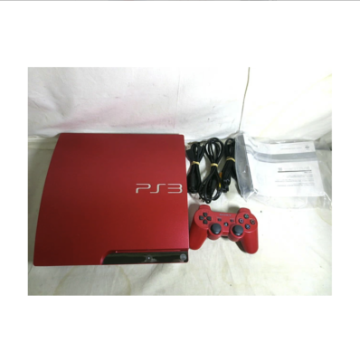 プレステーション　3 PS3 Scarlet Red CECH 3000B 320GB Console Box Sony