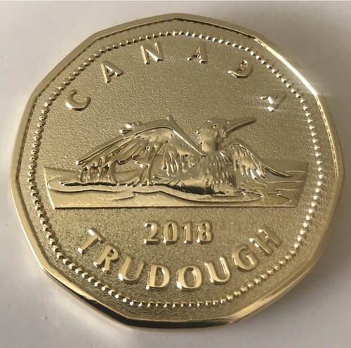2018 Justin Trudeau Political Parody Coin ‘The Trudough’ Canada Challenge Coin