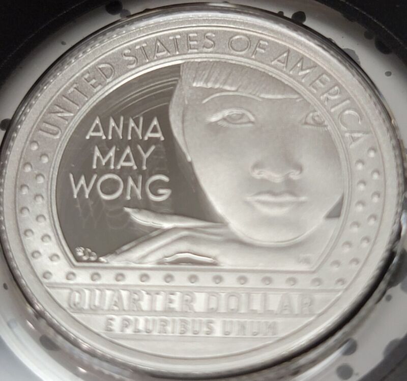 2022 PD Anna May Wong Quarter From Uncirculated Mint Set,  Ships Free Daily 