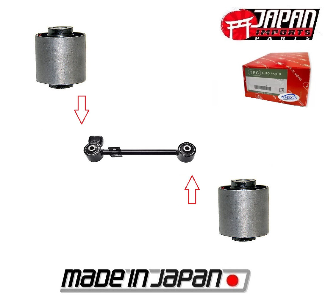 Made in Japan Rear Upper Arm Bushings for Pathfinder 96-03 QX4 4pc - Picture 2 of 2