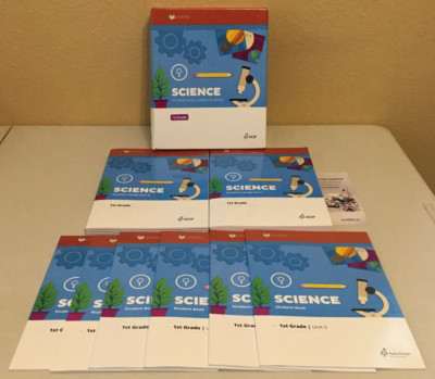 Lifepac: 1st Grade Science AOP Homeschool Curriculum (Incomplete / Missing 1-4)