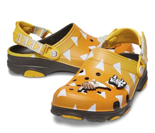 【crocs】DEMON SLAYER ZENITSU CLOG 「鬼滅の刃」善逸 国内発送 CROCS X DEMON SLAYER ZENITSU ALL-TERRAIN CLOG 7M/9W ✓FREE