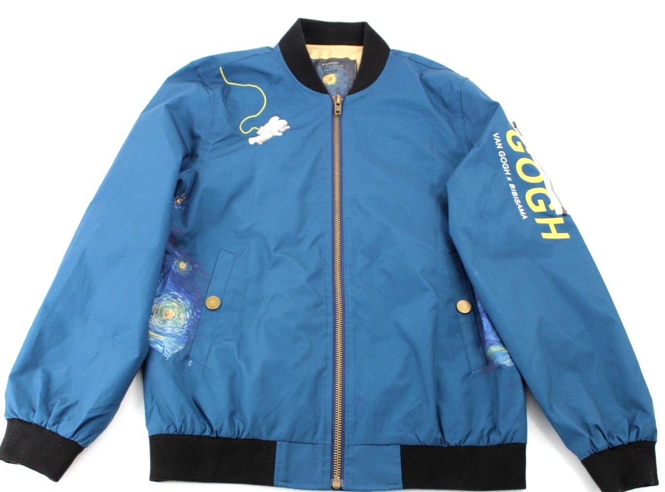 BIBISAMA x Van Gogh Starry Night L SIZE Bomber Jacket